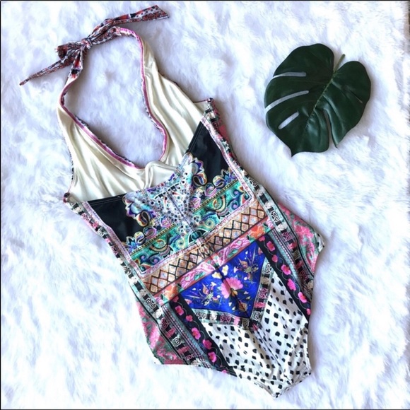 NEW Camilla About A Girl Halter Swimsuit - Picture 3 of 7